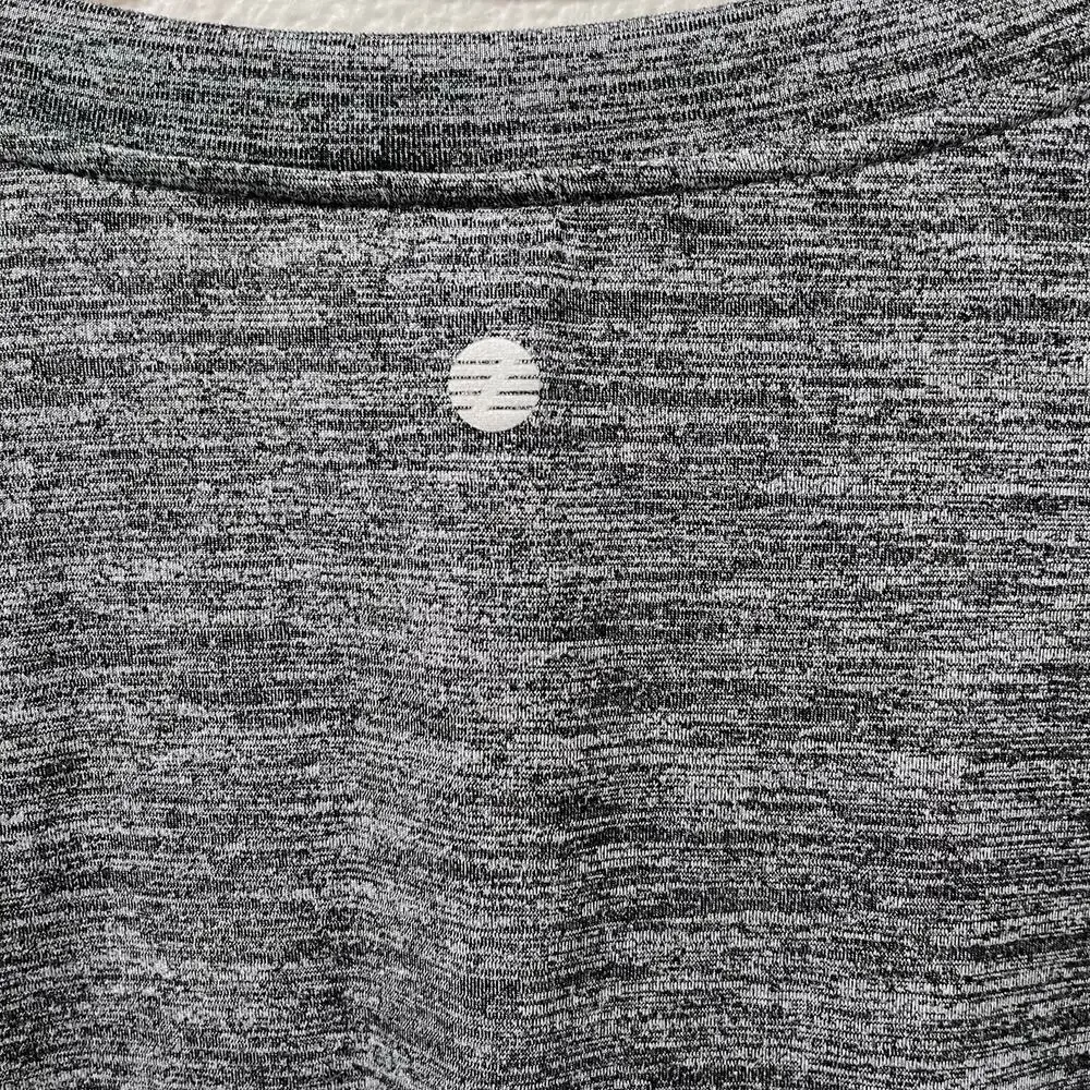 Zella Active Cropped Long Sleeve Top Heather Gray XS - Picture 6 of 9